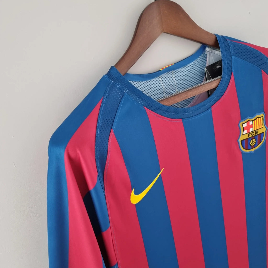Long Sleeve Jersey Barcelona 2005/06 Nike – Grená