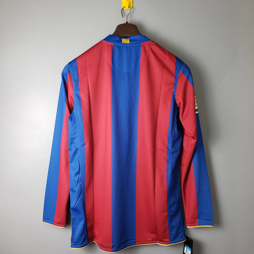 Long Sleeve Jersey Barcelona 2007/08 Nike – Grená