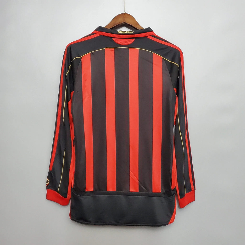 Long Sleeve Jersey Milan 2006/07 Adidas – Black & Red