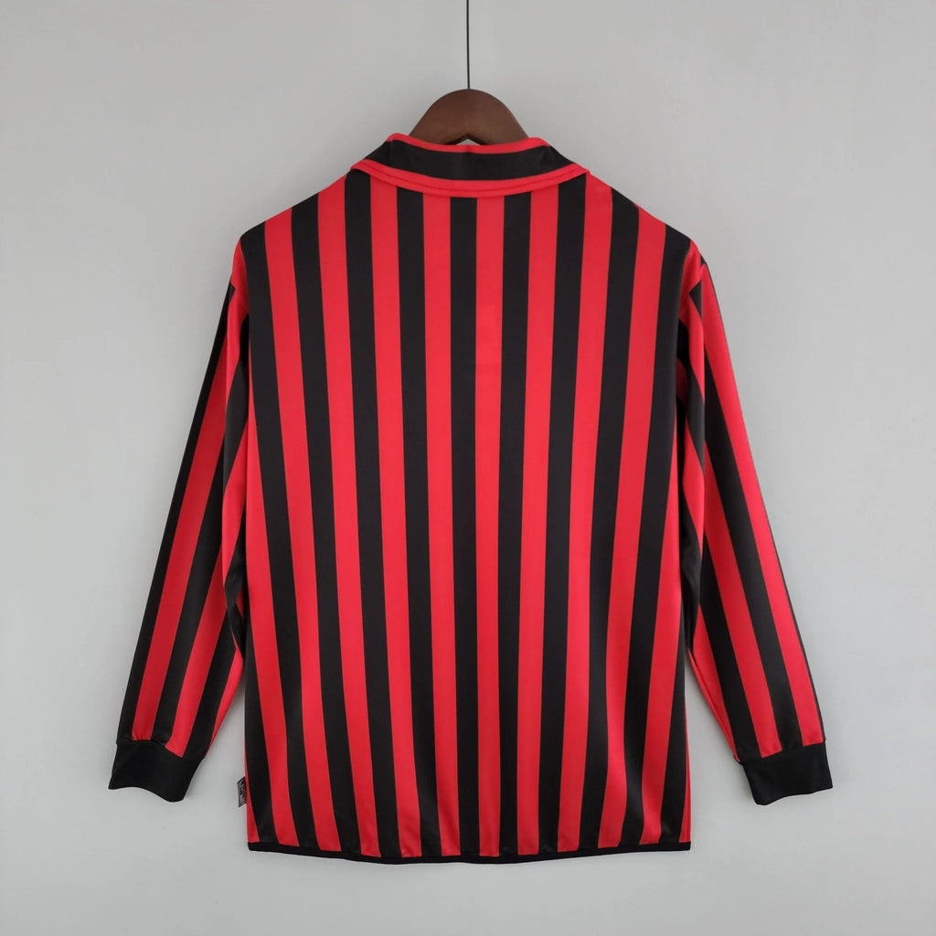 Long Sleeve Jersey Milan 1999/2000 Adidas – Black & Red