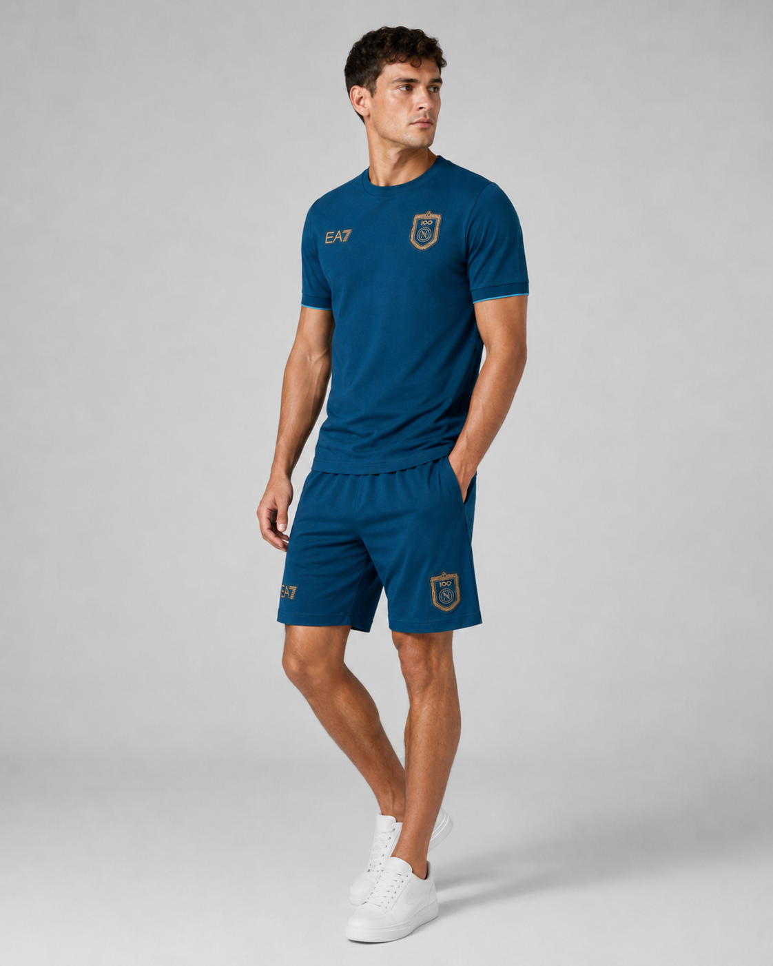 SSC Napoli 100th Anniversary Training Set – Blue & Gold