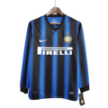 Long Sleeve Jersey Inter Milan Home 2010/11 Nike – Blue & Black