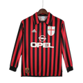 Long Sleeve Jersey Milan 1999/2000 Adidas – Black & Red