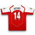 Retro Jersey Arsenal 2004/05 Home Henry #14