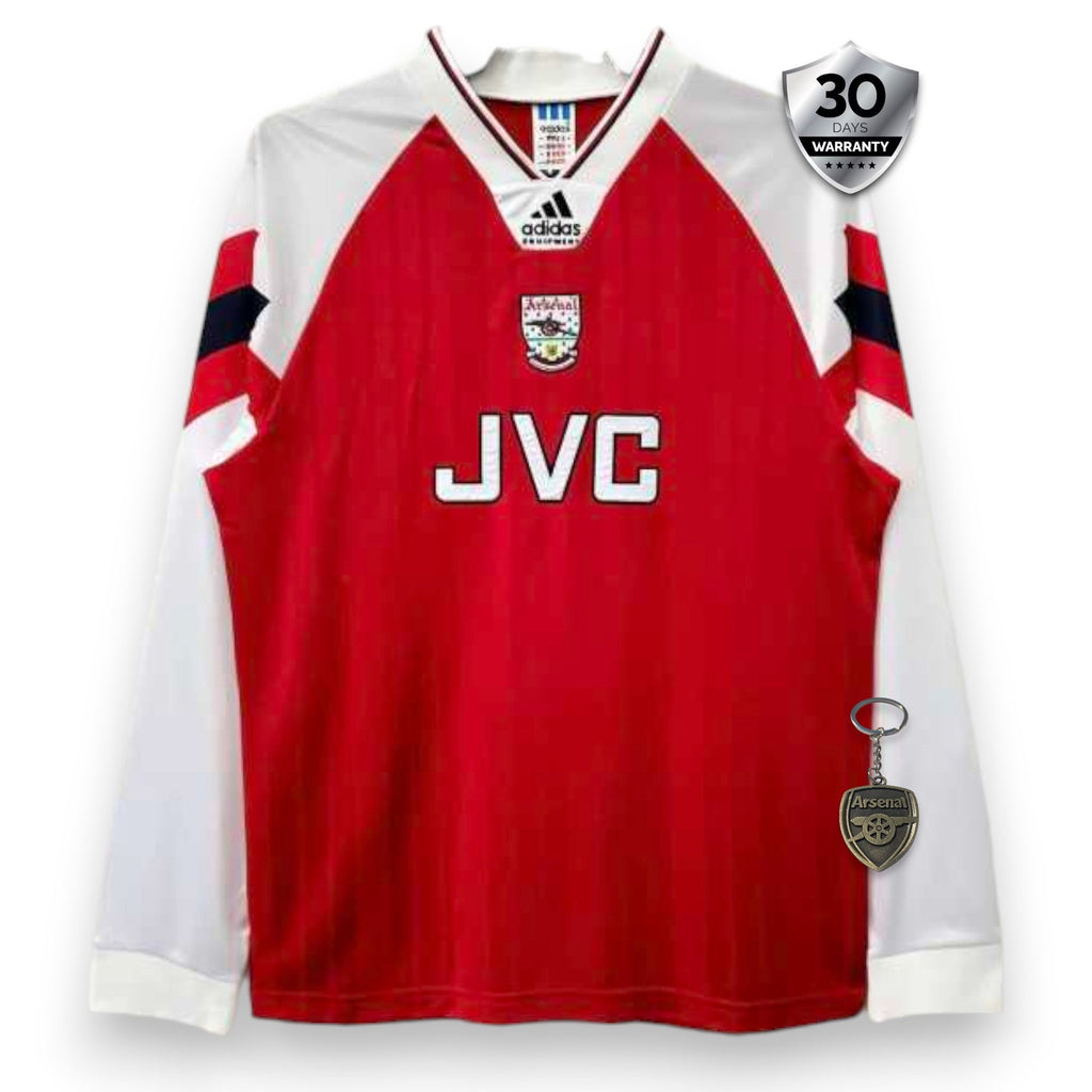 Retro Jersey Arsenal 1992/94 Home Long Sleeve Remake