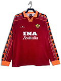 Retro Jersey AS Roma 1998/99 Home Long Sleeve