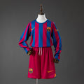 FCB 05/06 Kids Home Kit (UCL) Retro LS