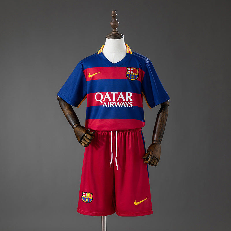 FCB 15/16 Kids Home Kit retro
