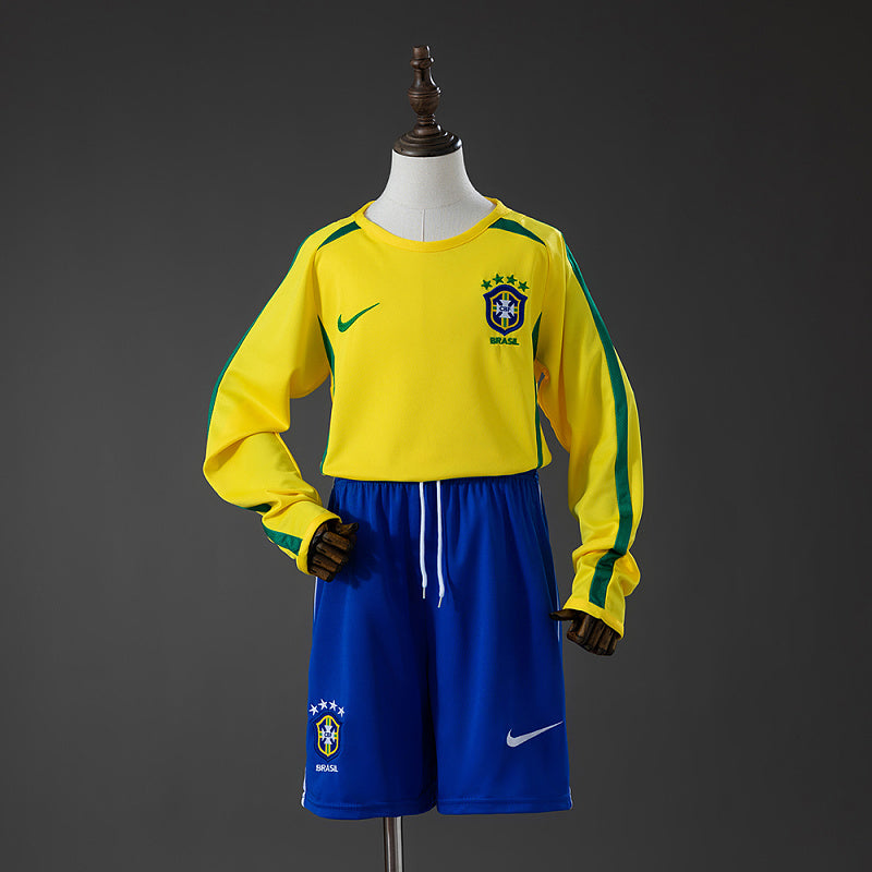 BRA 2002 Kids Home Kit Retro LS