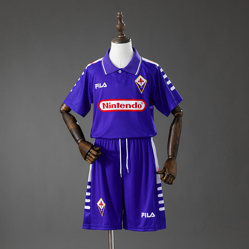 Fiorentina 98/99 Kids Home Kit retro