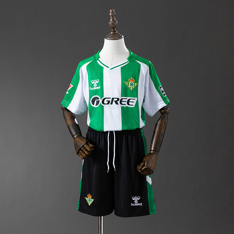 25/26 Real Betis – Kids Home Kit