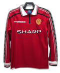 Retro Jersey Manchester United 1998 Home Long Sleeve