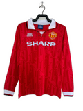 Retro Jersey Manchester United 1992/94 Home Long Sleeve