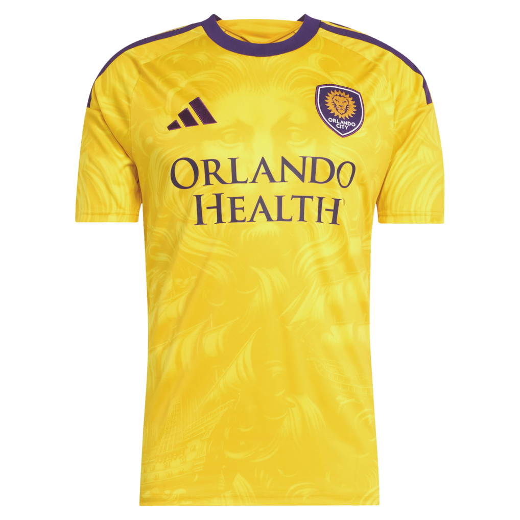 Men's Orlando City SC Antoine Griezmann Yellow 2026 Sunken Treasure Jersey