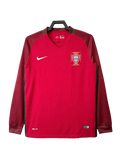 Retro Jersey Portugal 2016 Home Long Sleeve